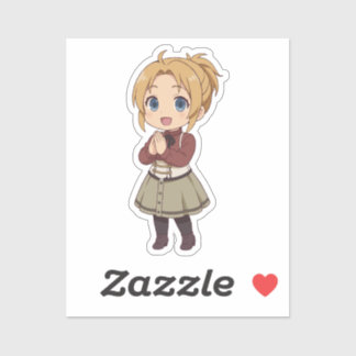 Adesivo Zenith Greyrat Chibi Mãe Maga