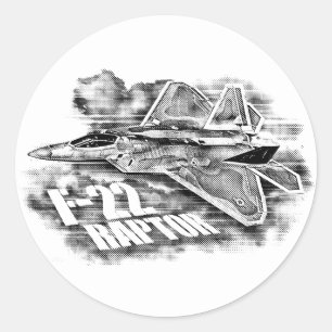 ADESIVO ZERO DO RAPTOR F-22