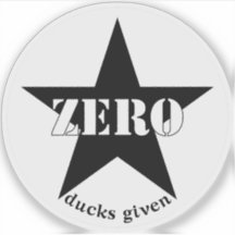 Zero Ducks Dado Star (preto)