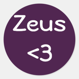 Adesivo Zeus <3