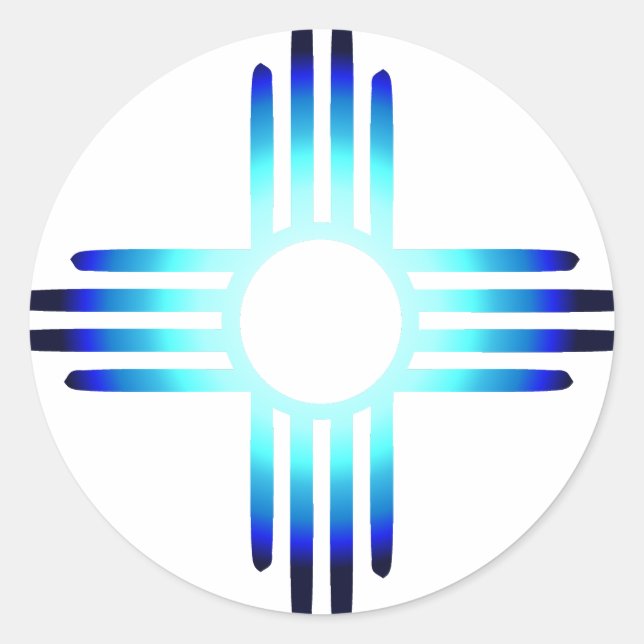 Adesivo Zia Azul legal (Frente)