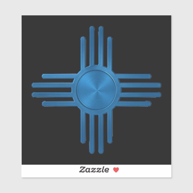 Adesivo Zia Sun Blue  (Folha)