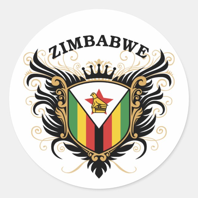 Adesivo Zimbabué (Frente)