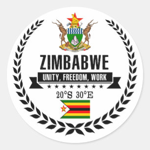 Adesivo Zimbabwe