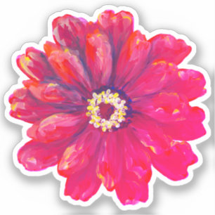 Adesivo Zinnia Vinyl Sticker