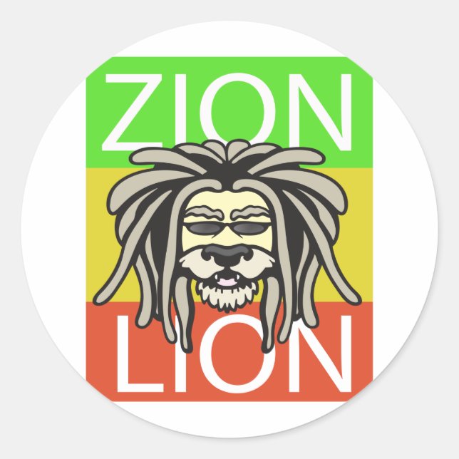 ADESIVO ZION LION (Frente)