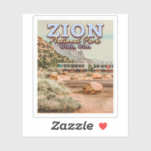 ADESIVO ZION NATIONAL PARK - UTAH ESTADOS UNIDOS