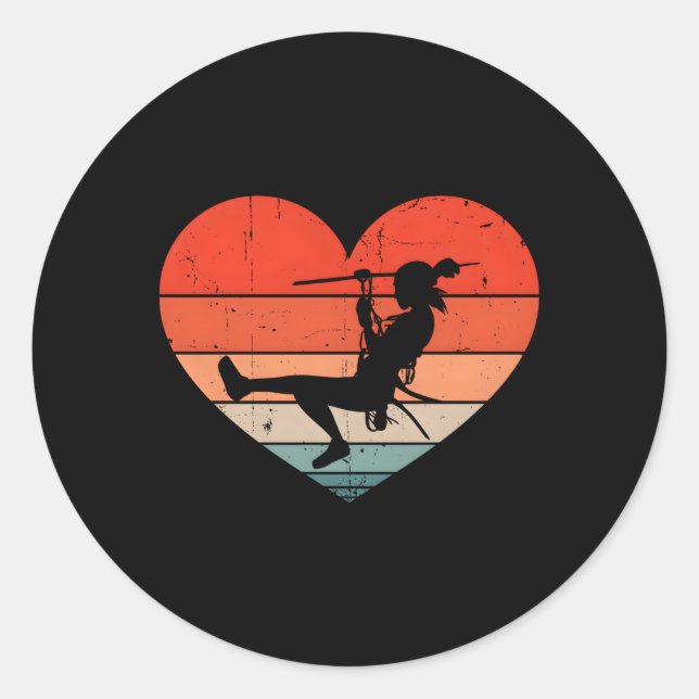 Adesivo Zipline O Fio Zip (Frente)