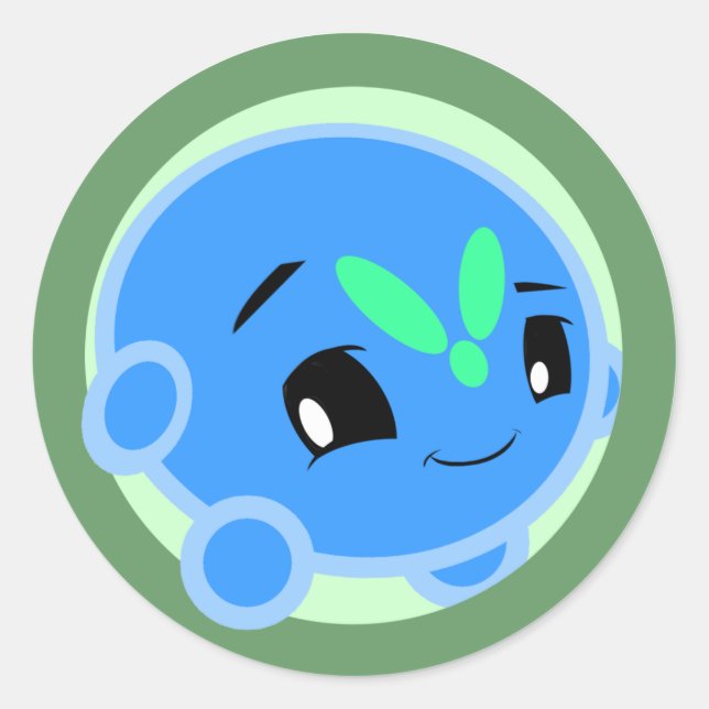 Adesivo Ziro Stickers! (Frente)