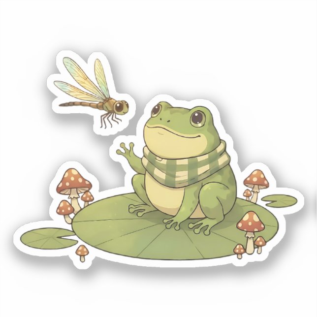 Adesivo Zochi & Drift a Libélula (Frente)