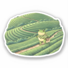 Adesivo Zochi nos Campos de Chá de Boseong