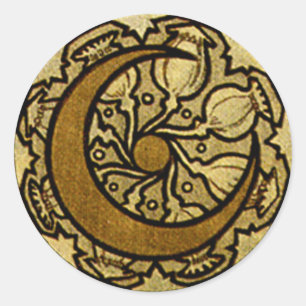 Adesivo Zodiac Crescent Moon