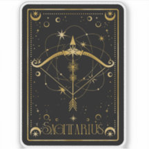 Zodiac Sagittarial Astrologia Preta e Branco