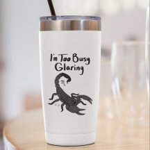 Zodiac Scorpio "Estou muito ocupado."