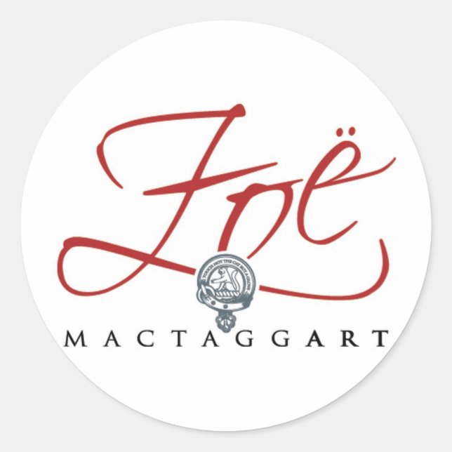 Adesivo Zoë MacTaggart Sticker (Frente)