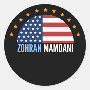 Adesivo Zohran Mamdani para NYC – Política Americana