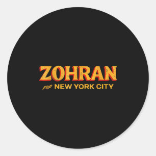 Adesivo Zohran Mamdani Para Prefeito De Nyc Engraçado Lega