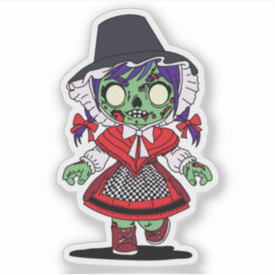 Adesivo Zombie galês
