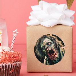 Adesivo Zombie gritando