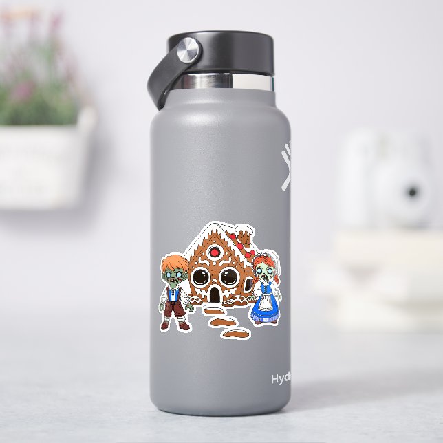 Adesivo Zombie Hansel e Gretel (HidroFlask)