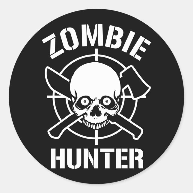 Adesivo Zombie Hunter (Frente)