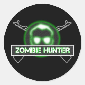 Adesivo Zombie Hunter Stickers