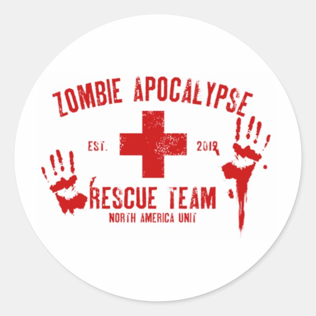 Adesivo Zombie Rescue Team.png (Frente)