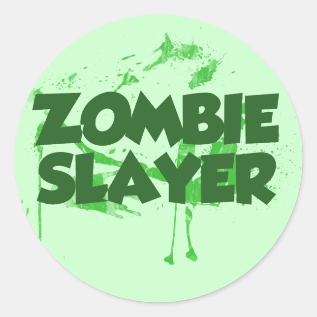 Adesivo Zombie Slayer (Frente)