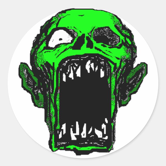 Adesivo Zombie Sticker (Frente)