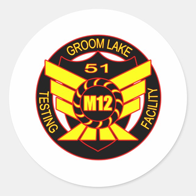 Adesivo Zona 51 Majestosa 12 (Frente)