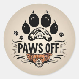 Adesivo Zona de Não Tocar