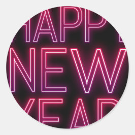 Adesivo Zoom no Gradiente Roxo Ano Novo