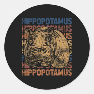 Adesivo Zootecnista Africano Dão Ideia Hippo