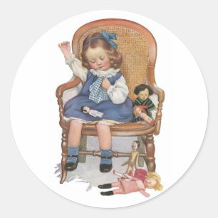 Adesivo Zorras Sewing da menina