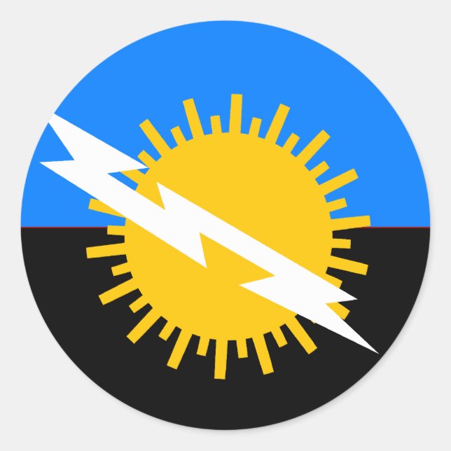 Adesivo Zulia, bandeira da Venezuela (Frente)