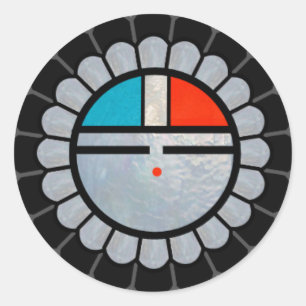 Adesivo Zuni Sun Face