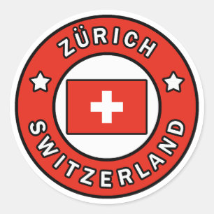 Adesivo Zürich Suiça