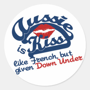 Adesivos Aussie Kiss