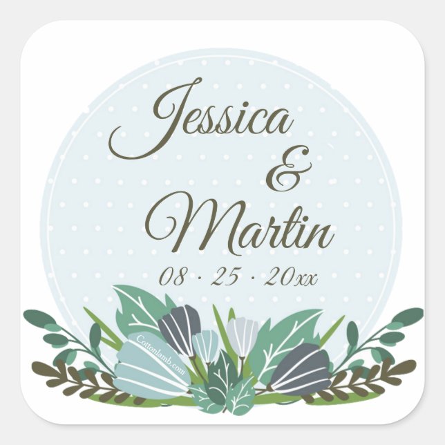 Adesivos azuis (Frente)