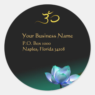 Adesivos Azure Blue Lotus