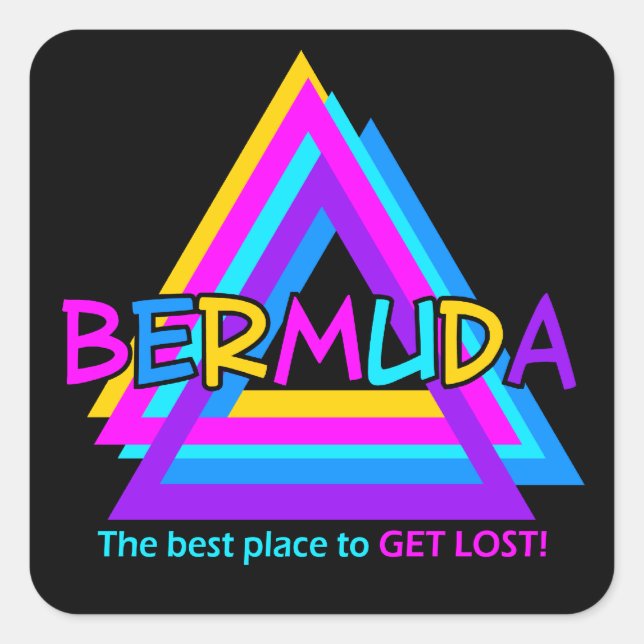 adesivos BERMUDA TRIANGLE (Frente)