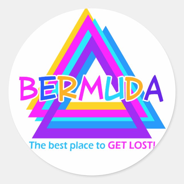 adesivos BERMUDA TRIANGLE (Frente)