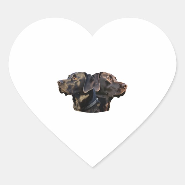 Adesivos Black Labrador (Frente)