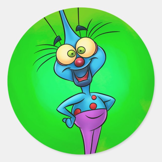 adesivos bonitos de desenho animado (Frente)