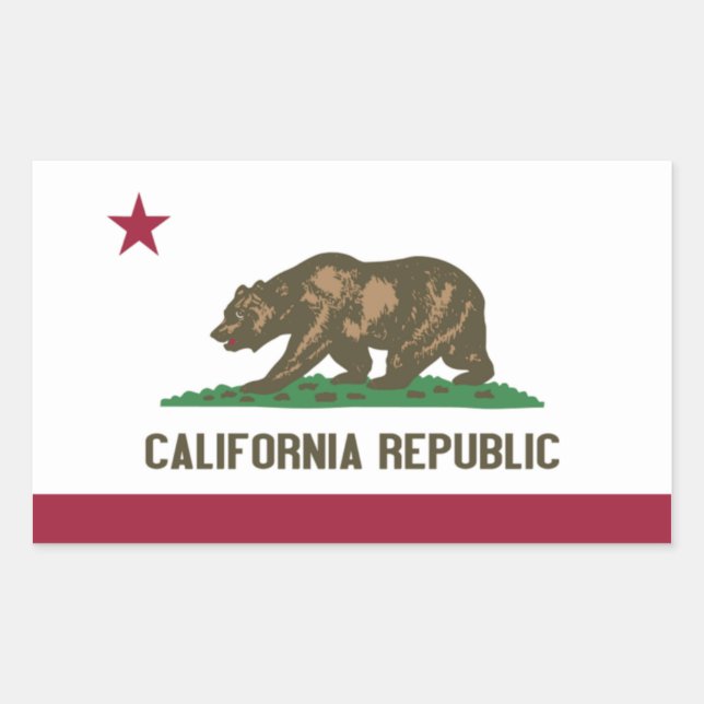 Adesivos "California Flag" (Frente)
