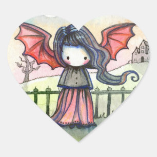 Adesivos Caprichosos de Vampira Doce