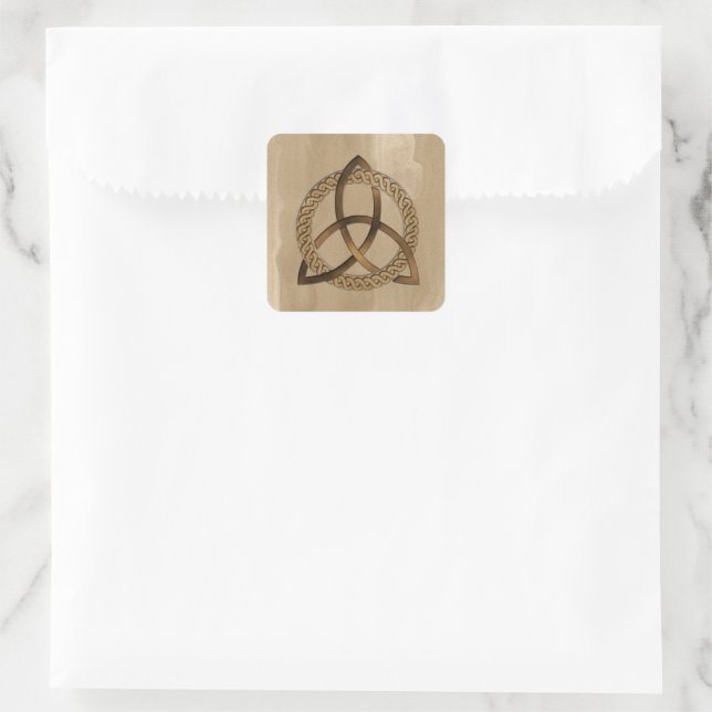 Adesivos Celta Triquetra Trinity Knot Square (Bolsa)