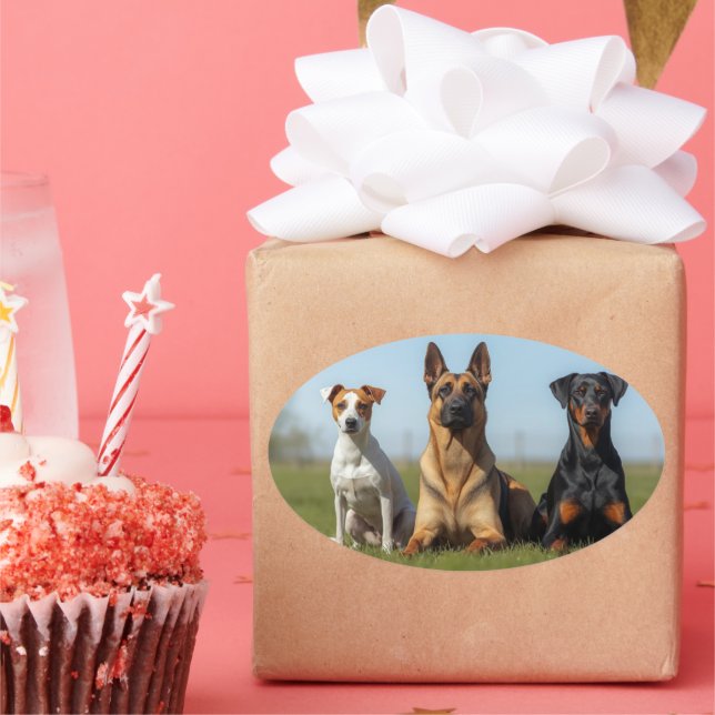 adesivos com cães (Festa)