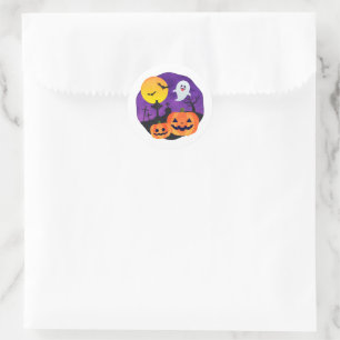 Adesivos com Estética de Halloween Sombrio