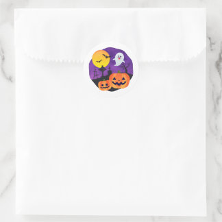 Adesivos com Estética de Halloween Sombrio
